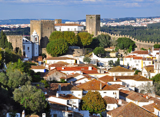 Fototapeta na wymiar Obidos, Portugal