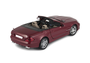 Fototapeta premium Red German expensive car