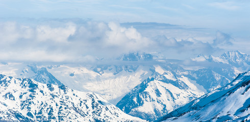 Obraz premium Snow Mountain View of Matterhorn