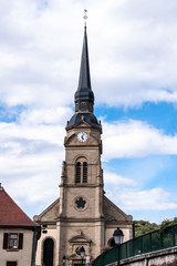 Fototapeta na wymiar Kirche in Cocheren