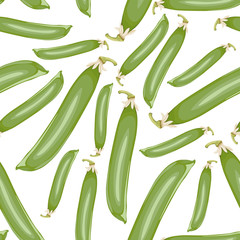 Pattern seamless of peas