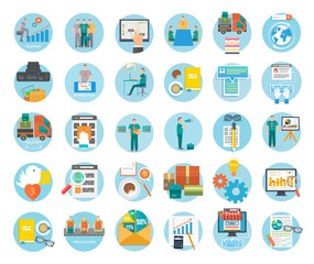 Analyze of internet shopping process of purchasing and delivery