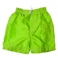 Bathing shorts on a white background.