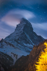 Night Scene Matterhorn