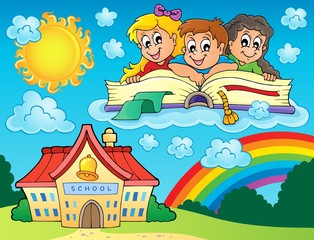 School kids theme image 8