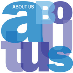 ABOUT US Letter Collage (brand company corporate)