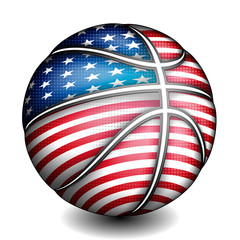 USA basket ball, vector