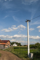 Fototapeta na wymiar Power Pole