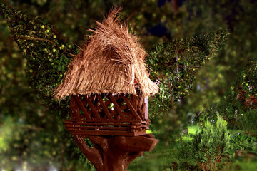 birdhouse with wings