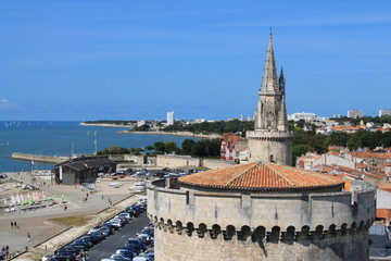 Tours médiévales de La Rochelle, France