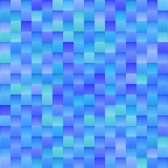 3d square mosaic. Vector illustration