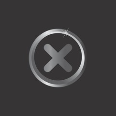 Fototapeta premium icon button