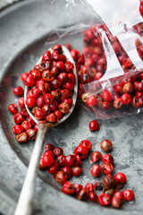 Pink peppercorn (Shinus molle)  - pepe rosa