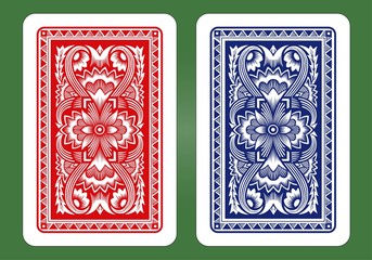 Playing Card Back Designs. - 68994014