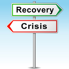 Vector recovery and crisis direction sign