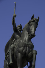Naklejka premium croatian king