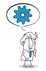 Boby the businessman thinks