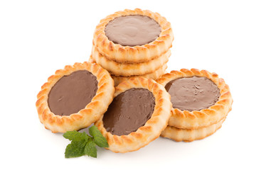 Chocolate tart cookies