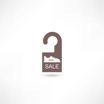 sneakers sale icon