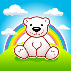 bear&rainbow