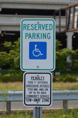 Reserved parking