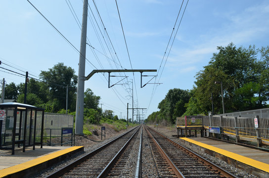 railroad station of Eastwick, Philadelphia