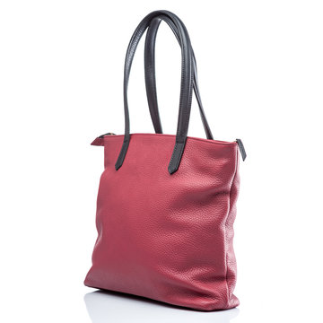 stylish leather female handbag