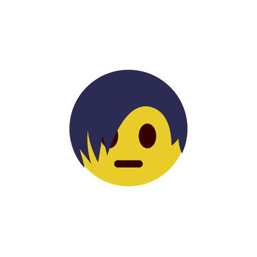 Emo flat emoji