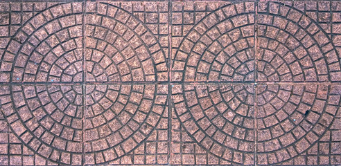 brick footpath