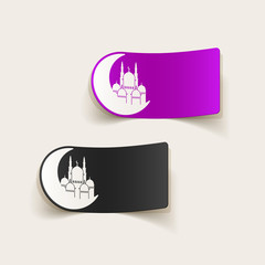 realistic design element: mosque