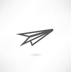 paper airplane icon