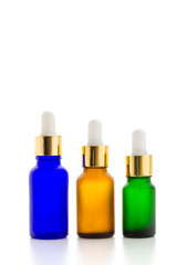 Cosmetics bottles