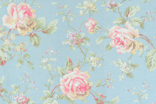Fototapeta Rose fabric background