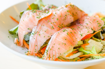 Smoked Salmon salad
