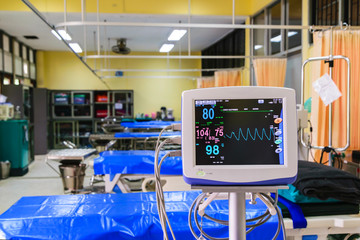 vital signs monitor in hospital