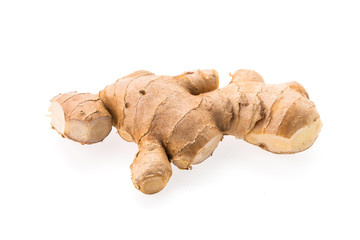 Ginger isolated on white