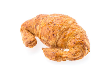 Croissant isolated on white