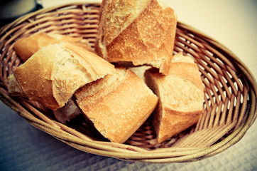 bread in basket