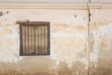 Fototapeta na wymiar vintage windows on the wall
