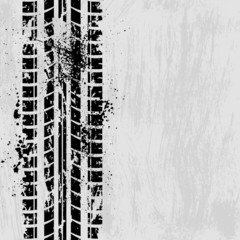 Tire track black
