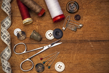 thread and sewing