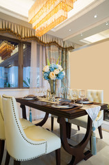luxury dining room