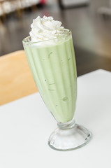 Green tea frappe