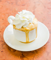 Coffee whipping cream