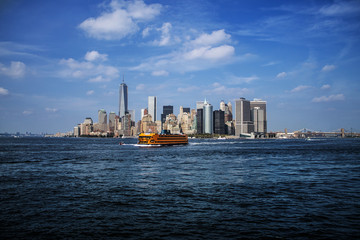 Skyline with Ferry