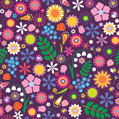Floral seamless pattern