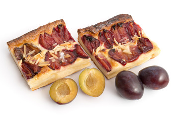 Französischer Zwetschgenkuchen