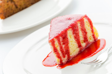 Strawberry cheesecake