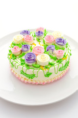 Flower cakes