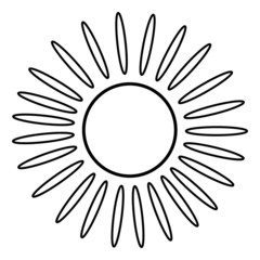 Sun icon